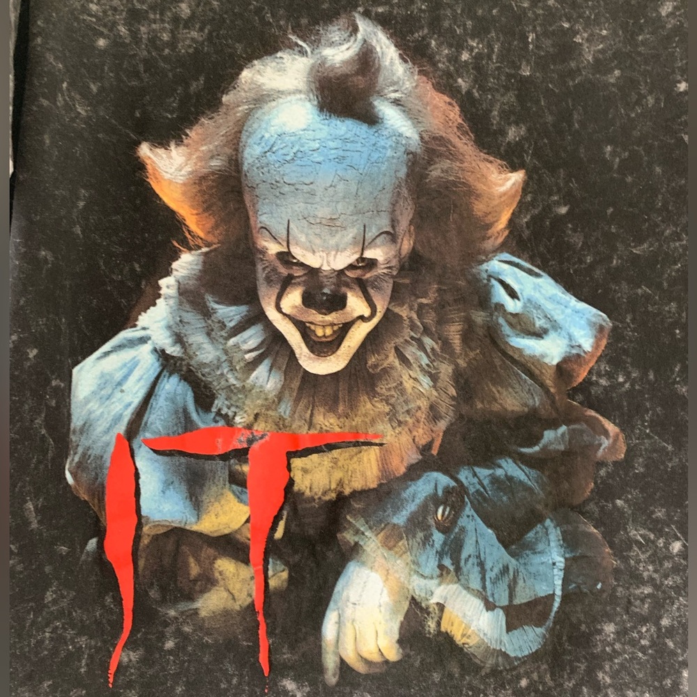 🎈IT Pennywise Horror Movie Promo Graphic Tee